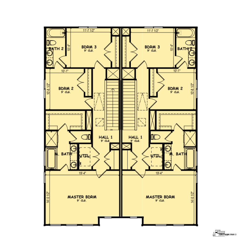 Job 22330 B Duplex Middle Housing Design Co